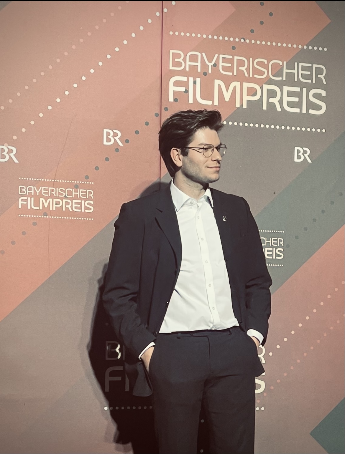 Christoph Bichlmeier beim Bayerischen Filmpreis